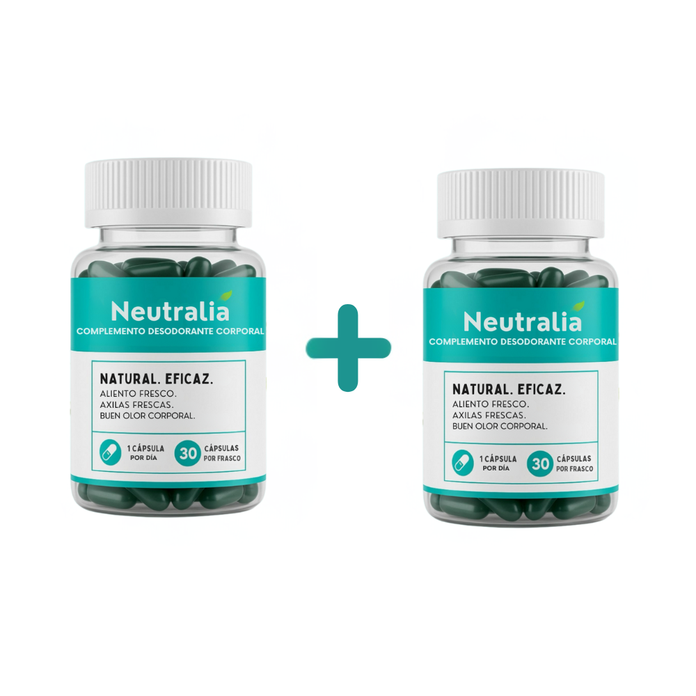 Cápsulas Antiolor Neutralia | 1 + 1 GRATIS