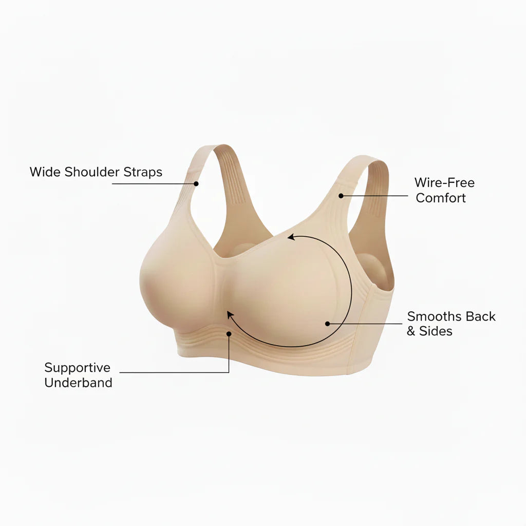 Mavendi Smooth Bra Finally — a bra that lifts without wires, digging, or discomfort